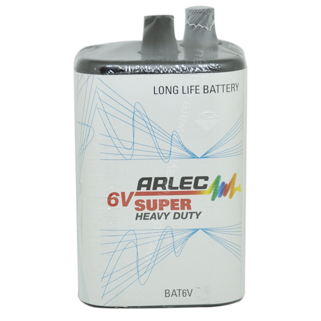 Arlec 6V Super Heavy Duty Battery