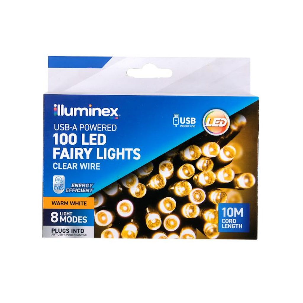 100 warm on sale white lights