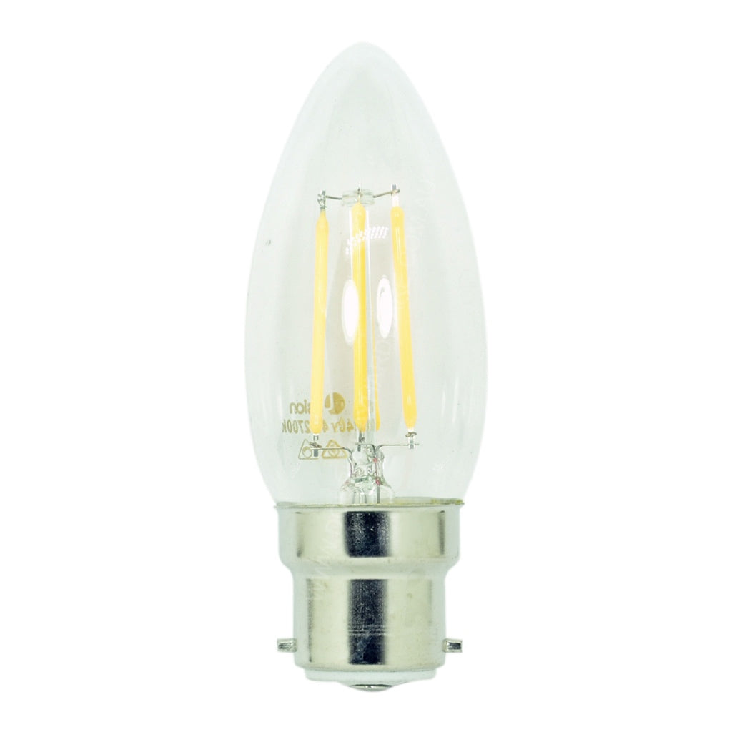 Led filament deals candle bulb