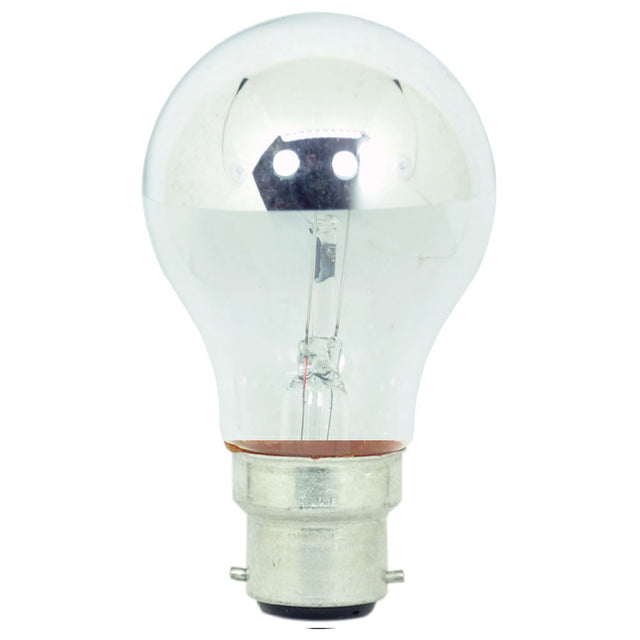 Crompton Incandescent Crown Silver Top Light Bulb B22 240V 60W 11114