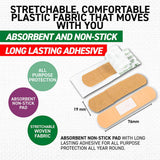 1st Care Adhesive Bandages Plastic 7.6X1.9cm 40Pcs 137022