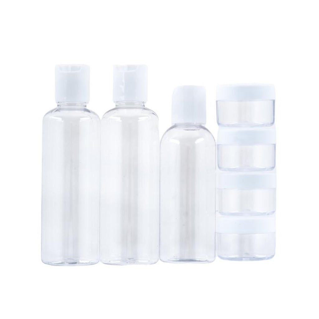 1st Care Refillable Toiletry Travel Bottle Jar Set 7Pcs 276974