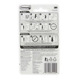 3M Command Damage-Free Hanging Large Hooks 1 Hooks 2 Strips 2.2Kg 17003ANZ