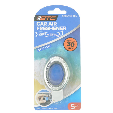 BTC Vent Clip Car Air Freshener 5ml