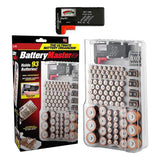 Battery Organizer with Free Battery Tester 