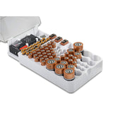 Battery Organizer with Free Battery Tester 