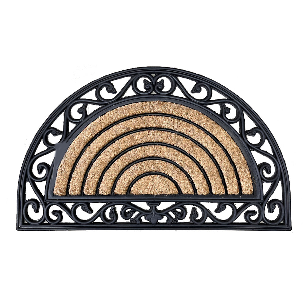 Bayliss Castle 1/2 Round Door Mat 45X75CM