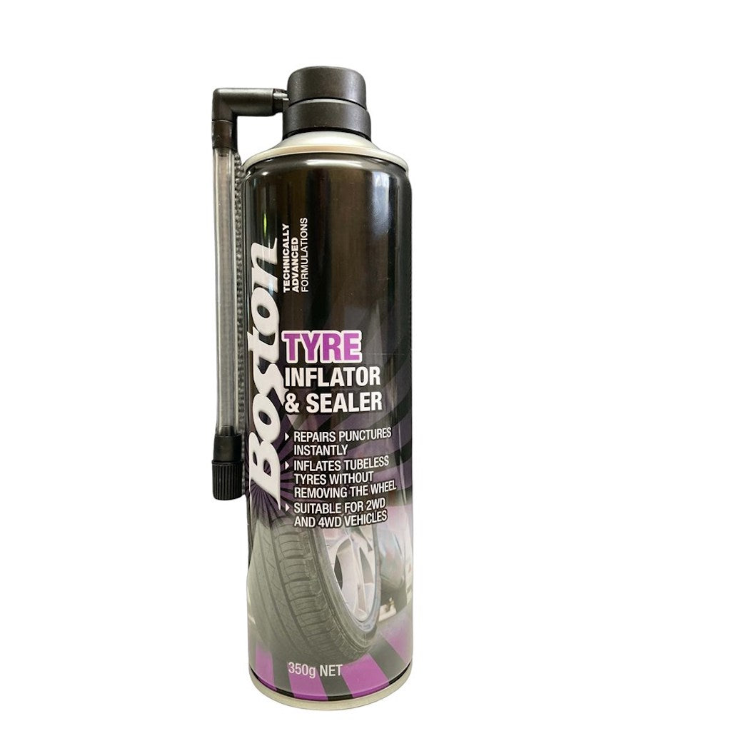 Boston Tyre Inflator & Sealer 350g