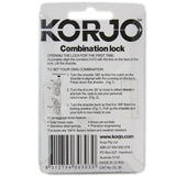 KORJO Combination Luggage lock Gold CL30