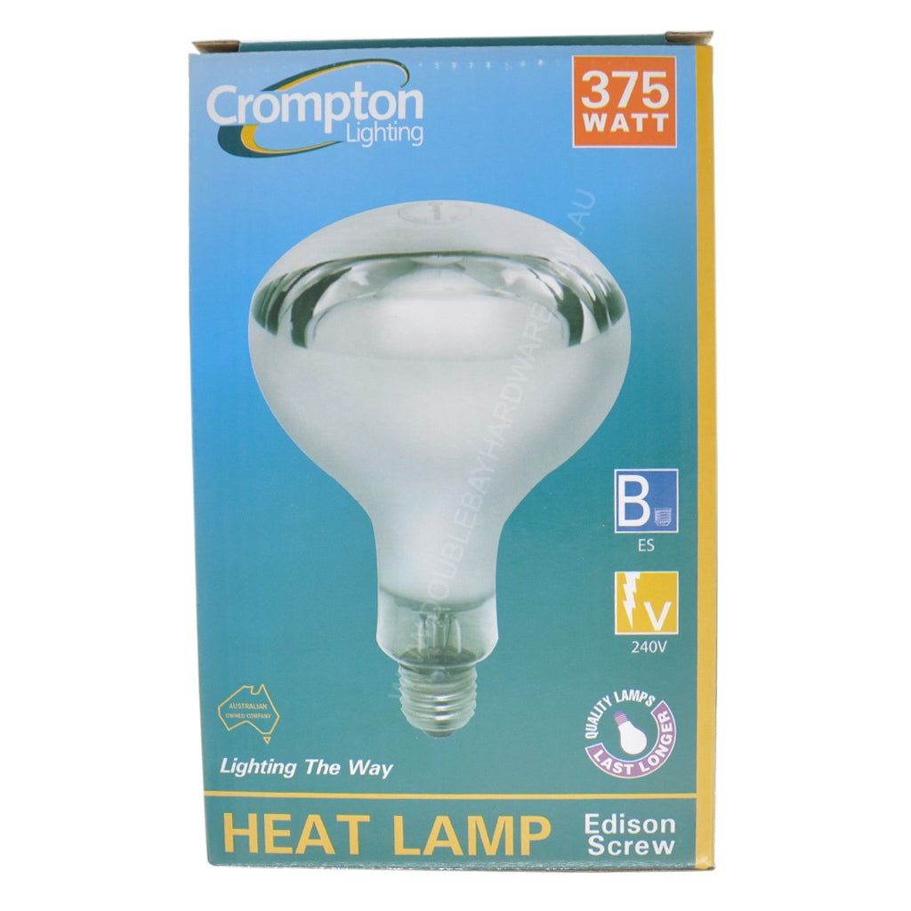 Crompton Infrared Heat Lamp E27 240V 375W 16089