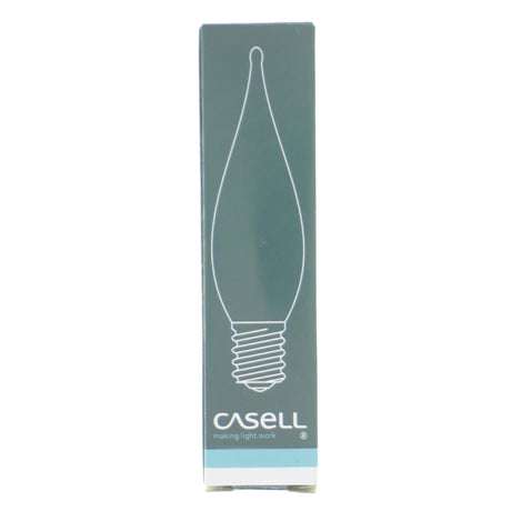 Casell GS1 Candle Incandescent Light Bulb E14 240V 15W Clear