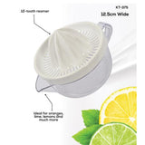 Cassia Lemon and Lime Squeezer Juicer 12.5cm With Pouring Jug KT-375