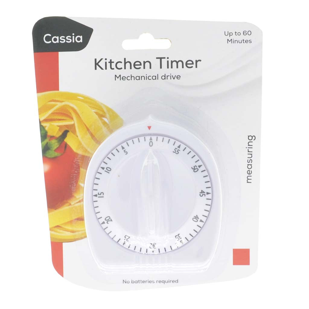 Mechanical Drive Kitchen Timer 60 Minutes