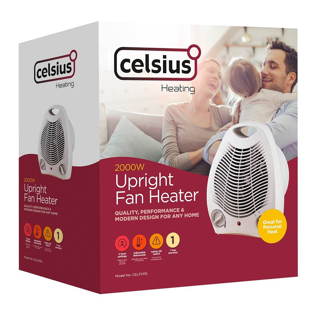 Status Upright Fan Heater 2000W, Appliances