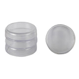 Cold Steel Plastic Castors Cups Clear 60mm 4Pcs 35112