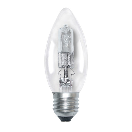 Crompton Candle Halogen Light Bulb E27 240V 42W Clear 27362