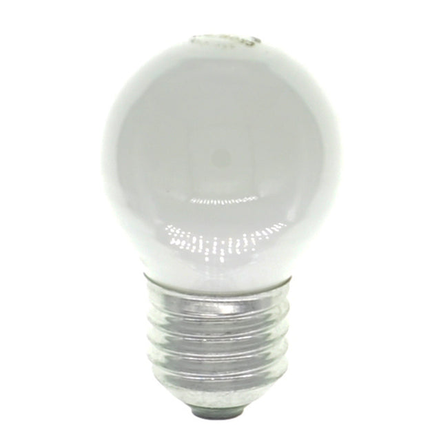 Crompton Fancy Round Incandescent Light Bulb E27 240V 25W Opal 17980