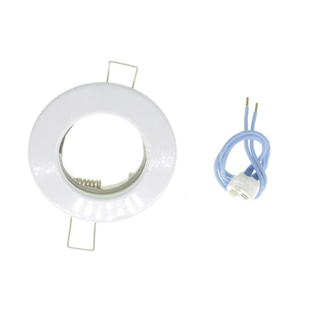 Crompton Fixed Die-cast Aluminium Downlight Kit 70mm Cut 20683