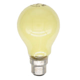 Crompton GLS Coloured Incandescent Light Bulb B22 240V 25W Yellow 10027