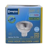 Crompton MR16 Dichroic Halogen Light Bulb GU5.3 12V 50W 40° EXN 11149