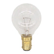 Crompton Fancy Round Incandescent Light Bulb B15 240V 60W Clear 11238