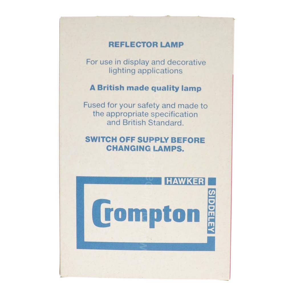 Crompton R95 Reflector Incandescent Light Bulb B22 240V 150W