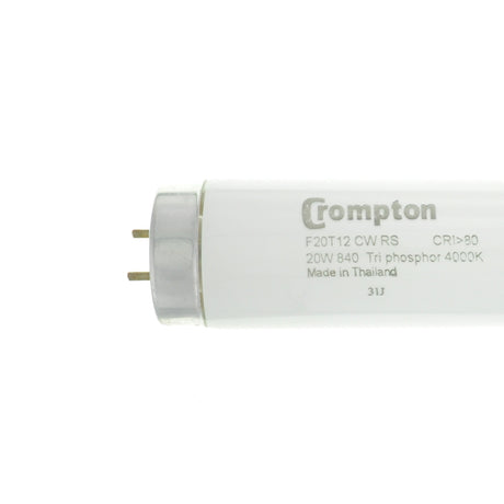 Crompton Tri-phosphor T12 Fluorescent Tube 20W/840 600mm 24590