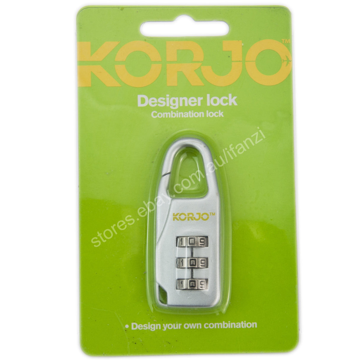 KORJO Designer Lock Combination Lock DL24