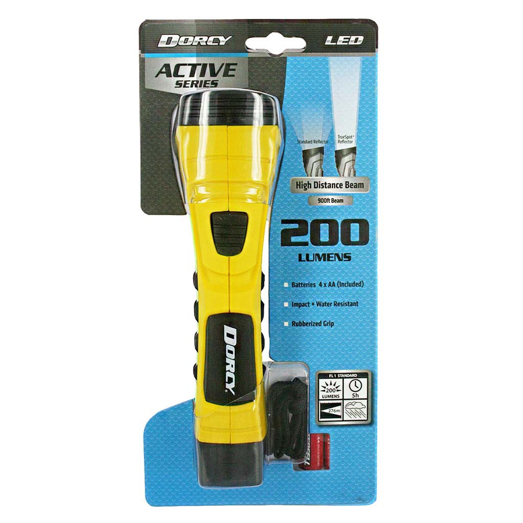 Dorcy Cyberlight LED Torch 200 Lumens D4757