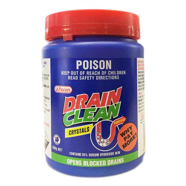 Drain Clean Crystals 500g Drain Cleaner 3096636