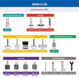 Dremel 3000-1/26 Corded Rotary Tool Kit 130W F0133000PM