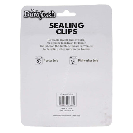 Durafresh Sealing Clips 10Pcs KT-716