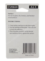 Fixon Adhesive Sign Number 4 59x49x2mm F1764