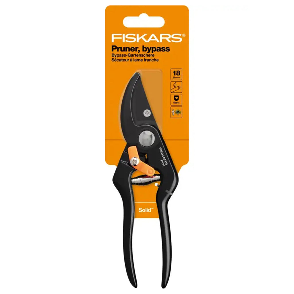 FISKARS P131 Solid Bypass Pruner up to 18mm 1057161