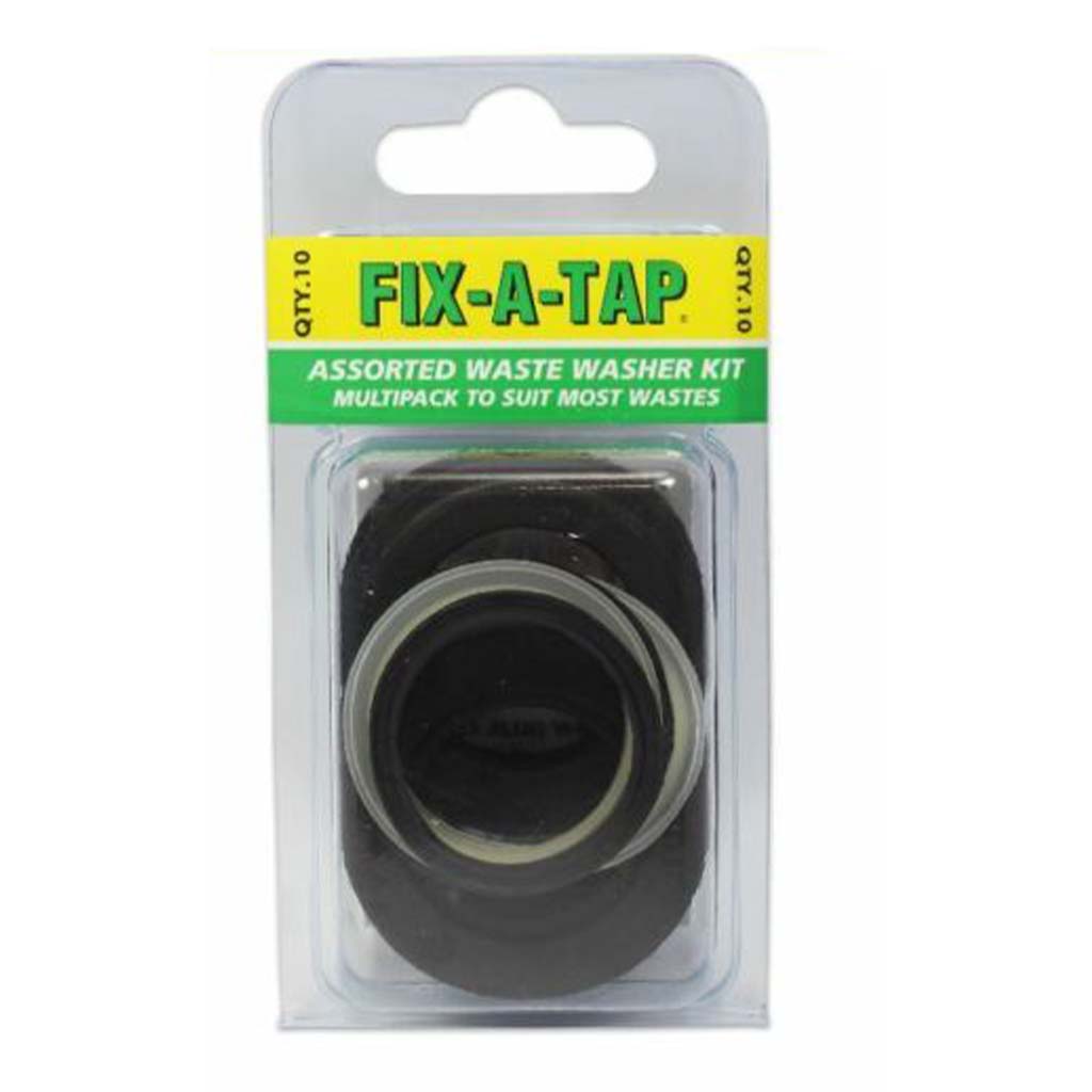 FIX-A-TAP Assorted Waste Washer Kit To Suits Most Wastes 203717