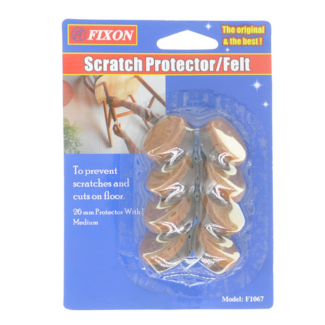 FIXON Floor Scratch Protector Felt With Nail 26mm F1067