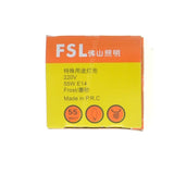 FSL Candle Incandescent Light Bulb E14 220V 55W Frost 2130