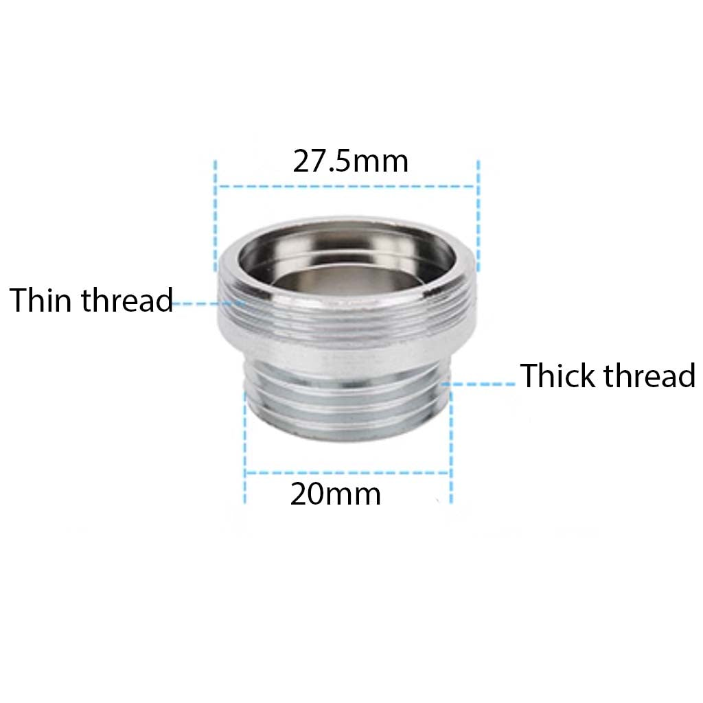 Faucet Tap Adapter For Connect Shower Hose to 27.5mm Female Thread Tap