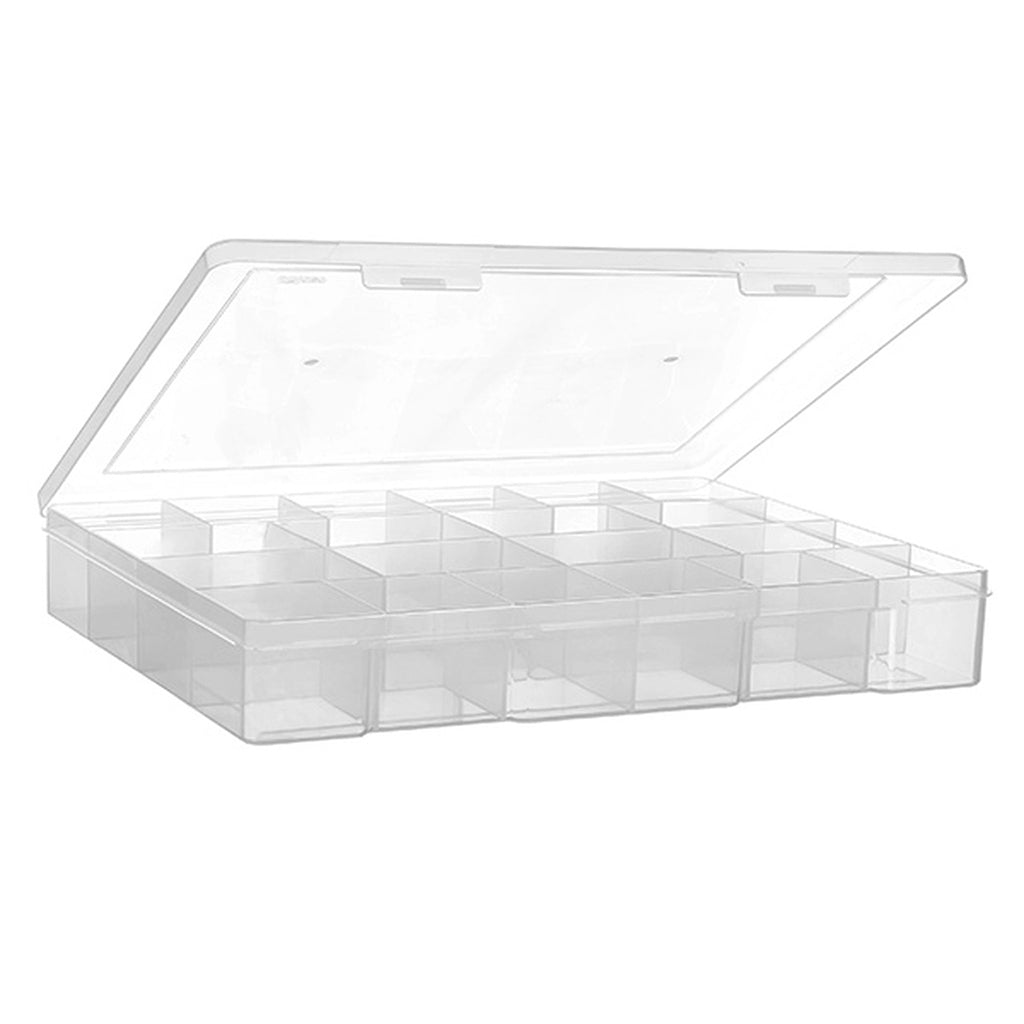 Fischer Storage Box 20 Compartments Clear 1H-097