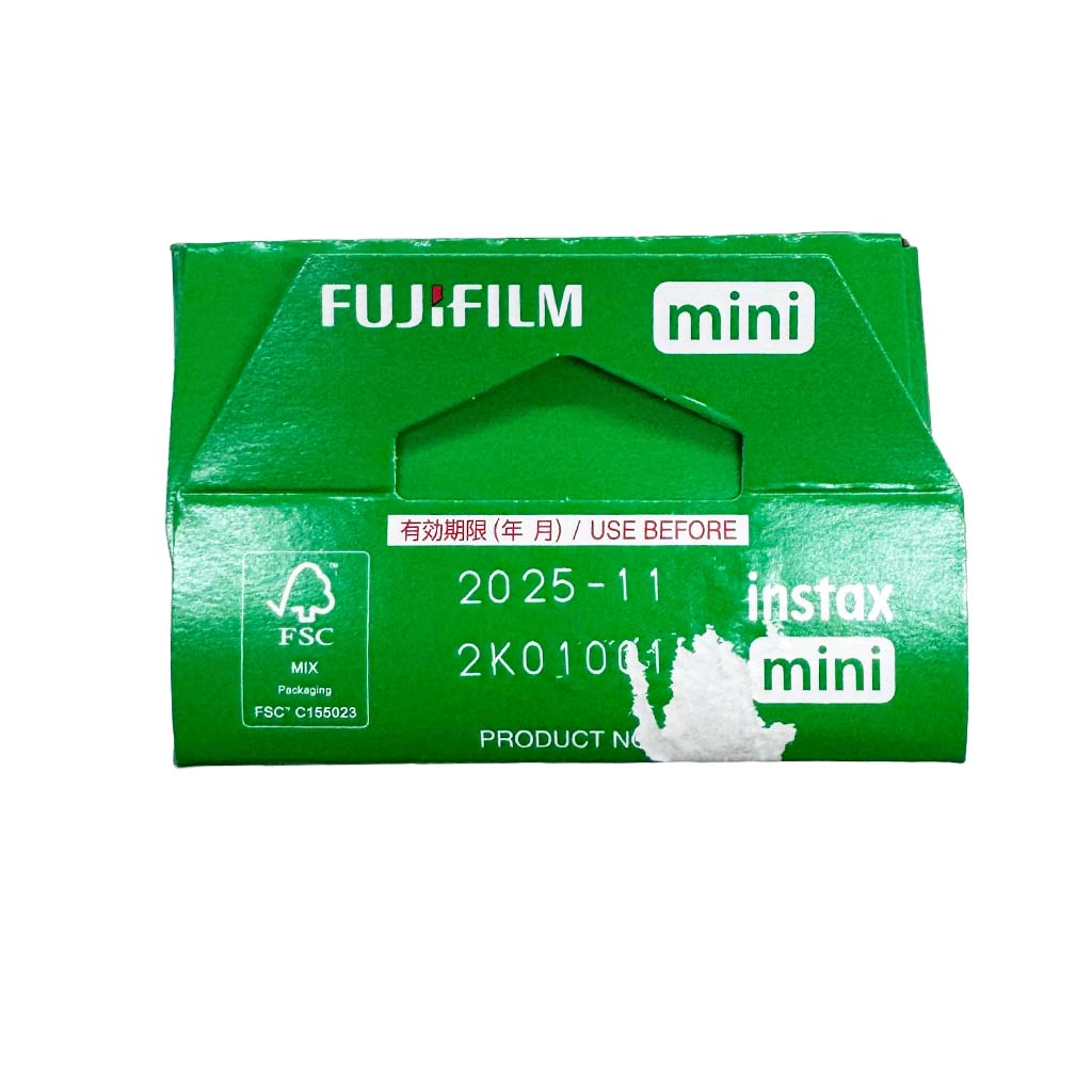 Fujifilm instax mini Film Plain 86x54mm 20 Sheets