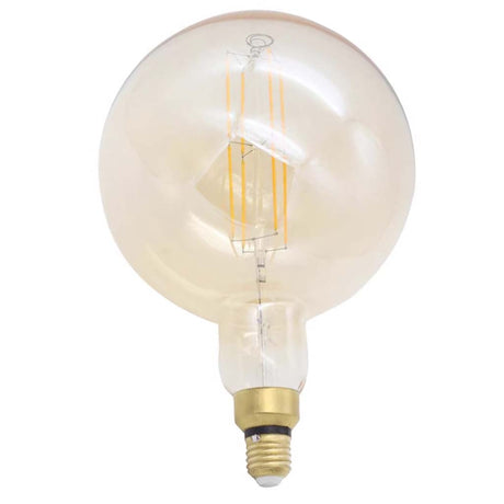 G200 Mega Size Filament Spherical LED Light Bulb E27 240V 8W W/W