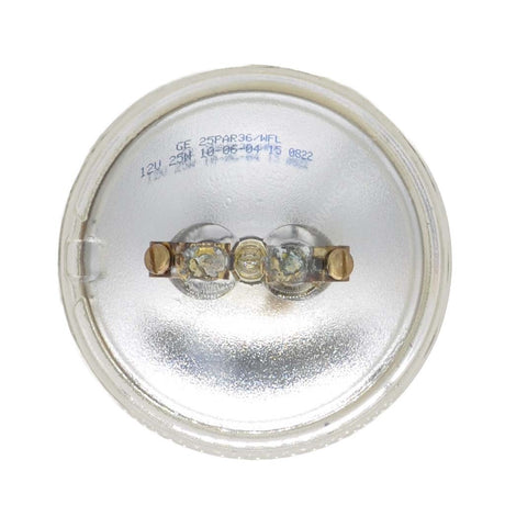 GE 4446 All Glass Sealed Beam Emergency Lamp PAR36 G53 12V 25W