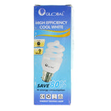 GLOBAL Energy Saving Coil Light Bulb B22 240V 9W C/W