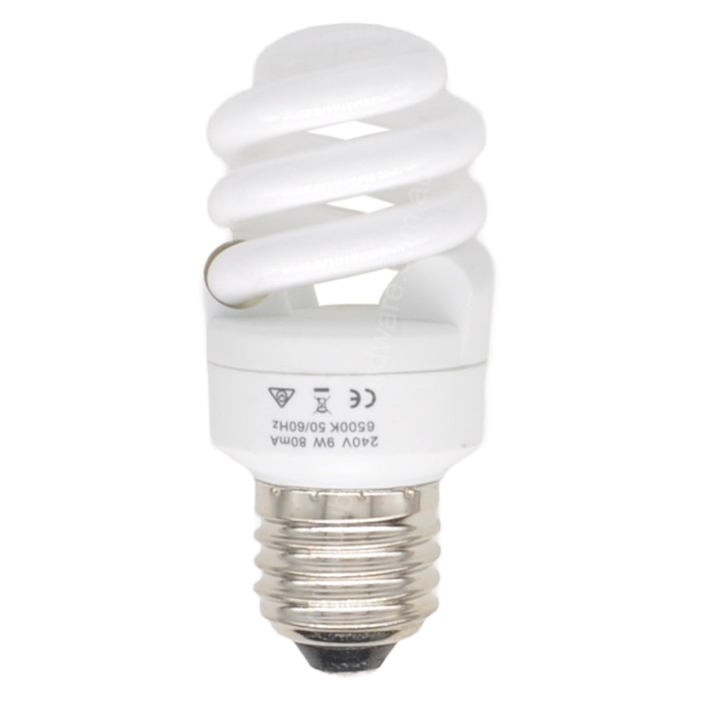 GLOBAL Energy Saving Light Bulb E27 240V 9W C/W