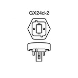 Sylvania Lynx-T Compact Fluorescent Light Bulb GX24d-2 18W/840