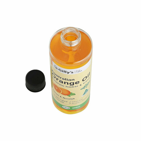 Gilly's Australian Orange Oil Furniture Polish 250ml