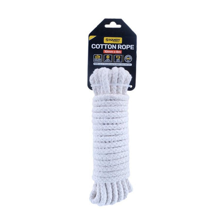 HANDY HARDWARE 10mm X 8m Heavy Duty Cotton Rope 176892