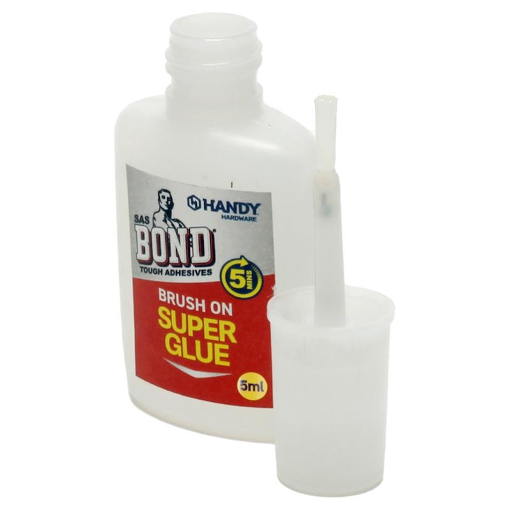 HANDY HARDWARE Brush On Liquid Super Glue 5ml 250684