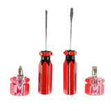 Pocket & Stubby Screwdriver Set 4Pcs