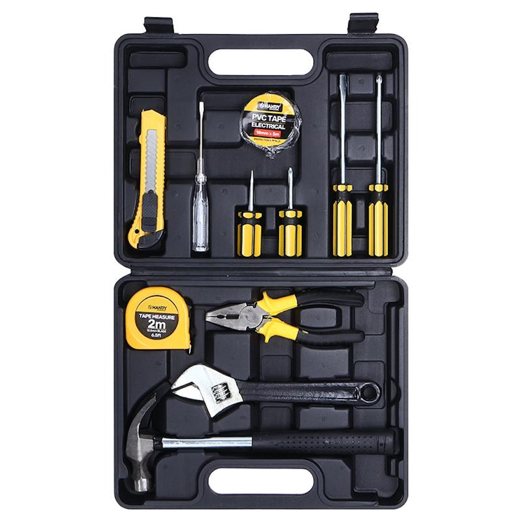 HANDY HARDWARE Portable Tool Kit 11Pcs 250806